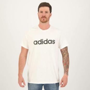 Imagem de Camiseta Adidas Logo Linear II Branca-Masculino