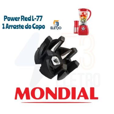 Imagem de Arraste do Copo Original Liquidificador Mondial Power Red L77