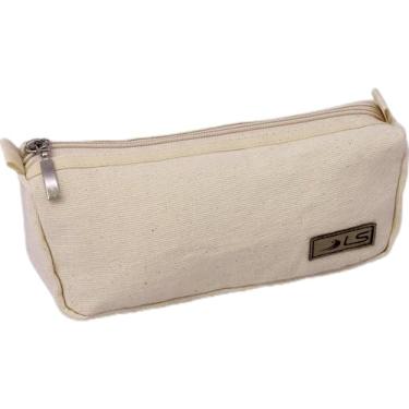 Imagem de ESTOJO ESCOLAR SIMPLES EM LONA ALGODÃO CRU EE1262