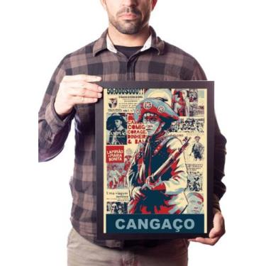 Imagem de Quadro Decorativo Lampião Historia Cangaço Arte Exclusiva - Fanarte