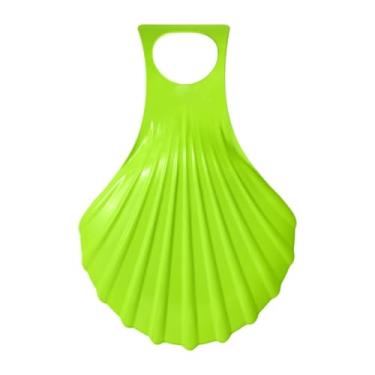 Imagem de Deevoka Trenó de neve Brinquedo de neve de inverno multifuncional com alça Trenó de areia Tobogã Trenó para quintal Grama Areia Quintal Jardim ao ar livre, Verde