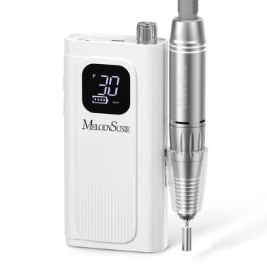 Imagem de Furadeira de Unhas Profissional MelodySusie SC300F - 30000 RPM - Branc