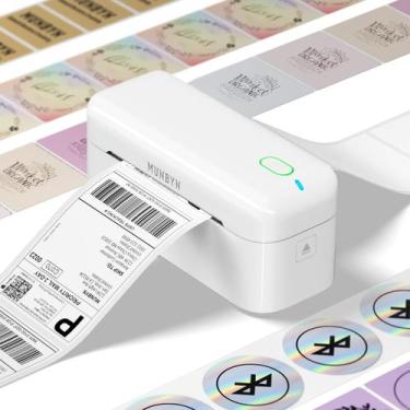 Imagem de Impressora de Etiquetas Térmica Bluetooth MUNBYN RealWriter RW402B