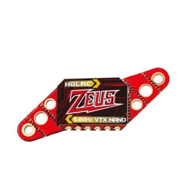 Imagem de Transmissor FPV HGLRC Zeus 350mW VTX Nano com Microfone