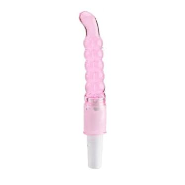 Imagem de Vibrador G-Spot em Jelly, 12,5cm Penetráveis, 3cm Espessura, Multivelocidade, Rosa