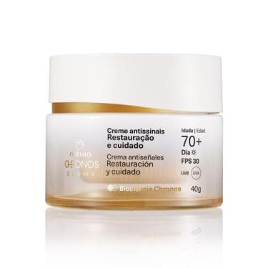 Imagem de Creme Antissinais Restauração e Cuidado 70+ Dia Chronos Derma 40g - Na