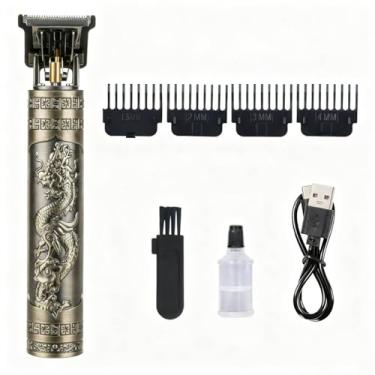 Imagem de Aparador de Cabelo e Barba Recarregável 2 em 1, Adequado Para Pelos Faciais e Corporais Design Compacto e Portátil, Ideal Para Uso Doméstico e em Viagens