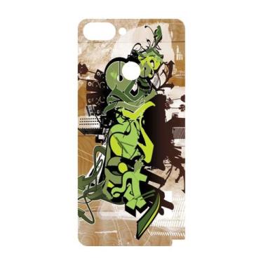 Imagem de Capa Adesivo Skin072 Verso Para Asus Zenfone Max Plus (M1) - KawaSkin