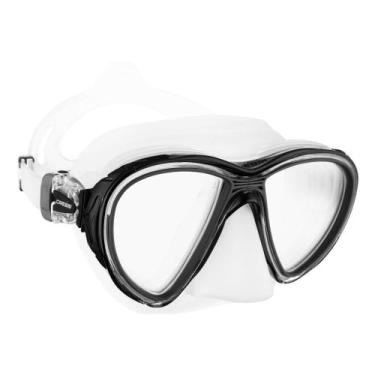 Imagem de Máscara de Mergulho Cressi Quantum, Transparente, Preto