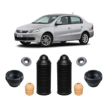 Imagem de 2 Kit Coxim Rolamento Batente Dianteiro Voyage 2016 2017 18 - Qualykit