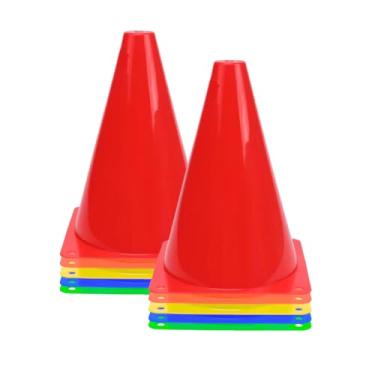 Imagem de Cone Demarcatório Funcional P/Circuito, Chapéu Bruxa, Conjunto de 10