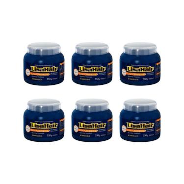 Imagem de Creme Alisante Lisahair Liso Queratina 550G - Kit Com 6Un