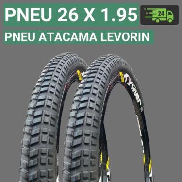 Imagem de Pneu Aro 26 Bicicleta Pneu Levorin Pneu 26 X 1.95 Atacama Levorin, 2 P