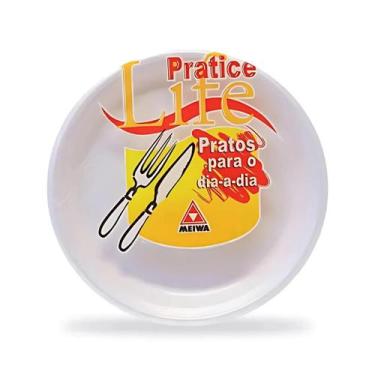 Imagem de Prato isopor festa decartavel 21cm 50 unidades - MEIWA