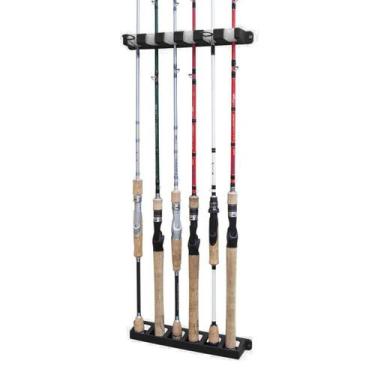 Imagem de Suporte para Vara de Pesca até 6un Brasil Rod Rack 090580 Nautika - Pe