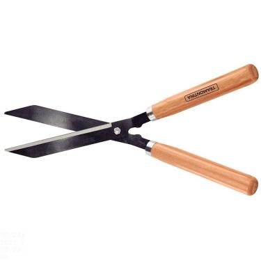 Imagem de Tesoura Para Cerca-viva/grama Tramontina Com Lâmina Metálica E Cabo De Madeira Tramontina