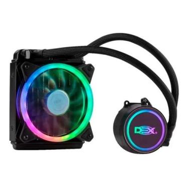 Imagem de Water Cooler C/ Led Rgb 120mm P/ Processador Amd / Intel DX-121A - dex