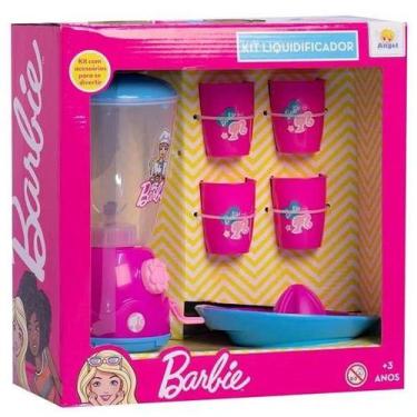 Imagem de Kit Liquidificador Barbie Infantil - 9032 - Anjo