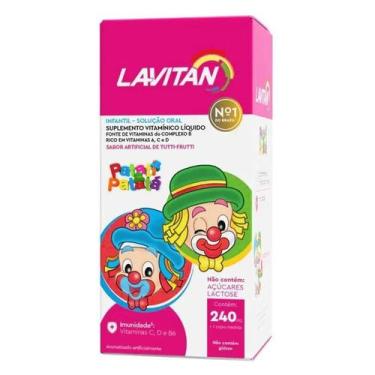 Imagem de Solução Oral Lavitan Kids Tutti-Frutti 240ml - Cimed