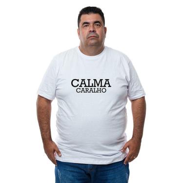 Imagem de Camiseta Masculina Plus Size Algodao Confortavel Frase Engraçada Com Abridor De Garrafas Integrado