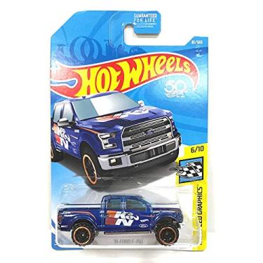 Imagem de Hot Wheels 2018 50th Anniversary HW Speed Graphics '15 Ford F-150 81/365, Blue