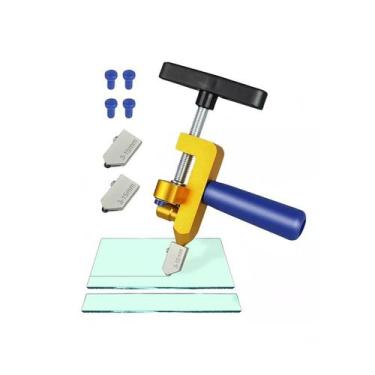 Imagem de Cortador Riscador Manual Vidro Cerâmica Piso Multifuncional - Saint Pl