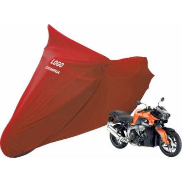 Imagem de Capa Para Moto BMW K 1300 R De Luxo Sob Medidas - Mz, Vermelha