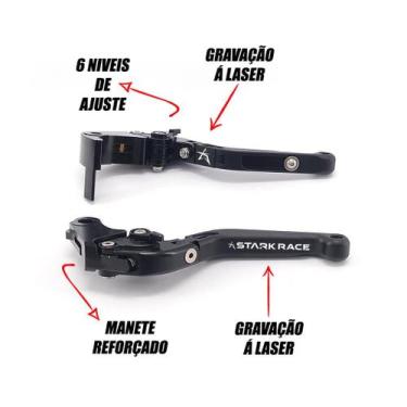 Imagem de Manete Kasinski Esportivo Moto Comet GTR 250 650 06 07 08 09 10 - Sem 