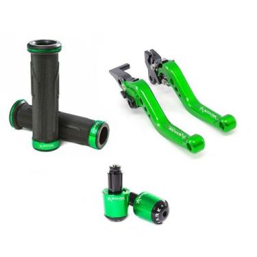 Imagem de Kit Stark Manete Manopla Esportivo Yamaha Fazer 150 250 Tenere Lander 