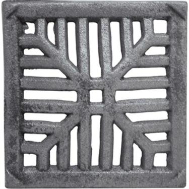 Imagem de Grelha Ferro Fundido P/Ralo 15 X 15 - UNICLAUDIO