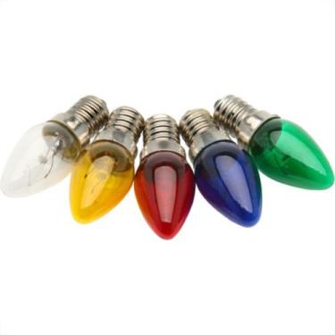 Imagem de Lampada Chupeta Brasfort 7 X 127 Vermelha - Kit C/25 Unidades