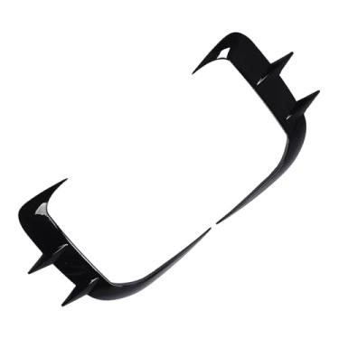 Imagem de Front Bumper Fog Light Splitter Grods, Black Black Car Front Bumper Spoards para 5 Série I5 G60 G61 M Sport 2024+