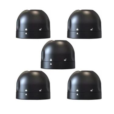 Imagem de Kit 5 Tampa A Vácuo Para Vinho Champanhe Cerveja Rolha - Clink