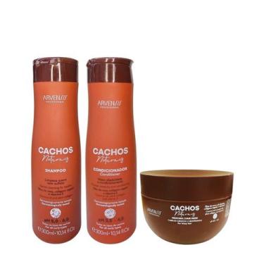 Imagem de Kit Arvensis Professional Cachos Naturais - Shampoo 300ml + Condiciona