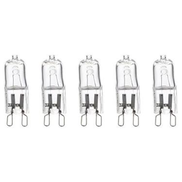 Imagem de Lampadas Halogena G9 60W 127V Clara Kit Com 5 Unidades - RONTEK