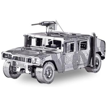 Imagem de Piececool Quebra Cabeças 3D Carro Militar para Crianças e Adultos, 78 Peças