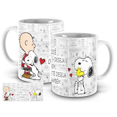 Imagem de Vipstar Caneca Branca - Snoopy - 325ml