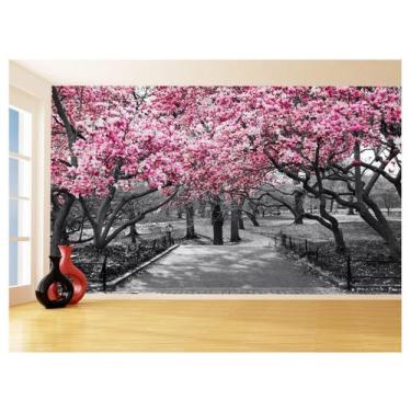 Imagem de Papel De Parede 3D Estrada Caminho Paisagem 3,5M Nes120 - Você Decora