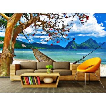 Imagem de Papel de Parede Painel Fotográfico Praia 72 -2,00 X 3,00 - Voce Decora