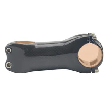 Imagem de Mesa de carbono para MTB, 31,8 mm, para bicicletas de estrada, com ângulos de 6/17 graus e acabamento brilhante 3K, disponível nos tamanhos 70/80/90/100/110/120/130 mm.(Glossy 6-60mm)