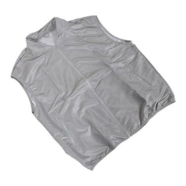 Imagem de aqxreight Colete Com Ventilador de Resfriamento para Homens e Mulheres, Roupas Sem Mangas Com Ar Condicionado e 2 Ventiladores Sem Escova para o Verão, Clima Quente, Trabalho, Pesca, Caminhada,