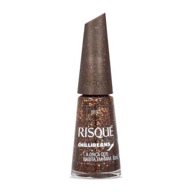 Imagem de Esmalte Risqué & Chilli Beans A Onça que Habita em Mim 8ml, 8ML, Marro