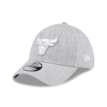 Imagem de Boné New Erav 39THIRTY Chicago Bulls NBA Cinza-Masculino