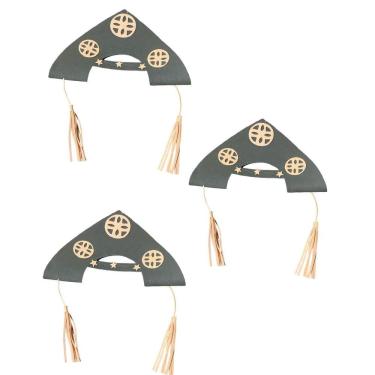 Imagem de Kit 3 Un Chapéu Maria Bonita Cangaceiro Lampião Fantasia