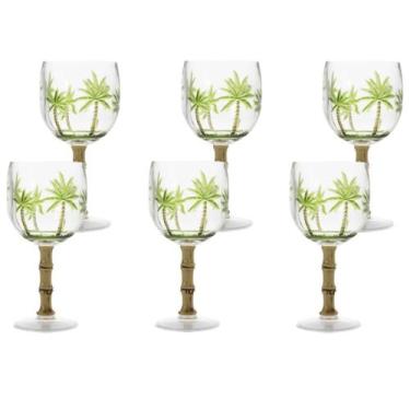 Imagem de Jogo 6 Taças Palm Tree 450ml - Rojemac, 0