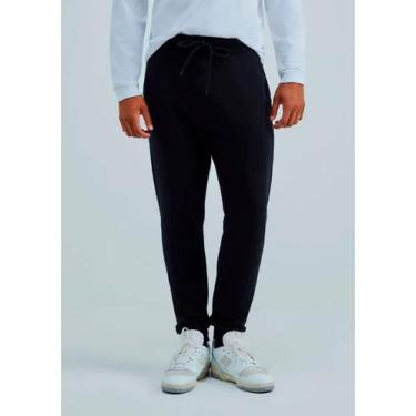 Imagem de Calça Jogger Moletom Hering 05M3 Masculina Peluciada Algodão T. P/EXG,