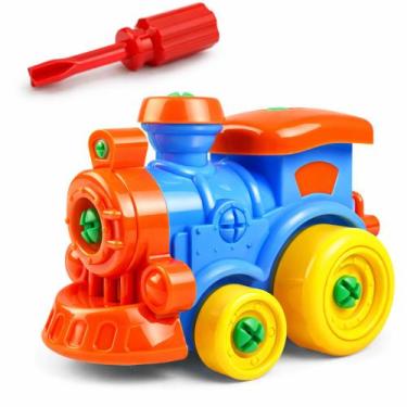 Imagem de Trem para Bebês de Brinquedo Avião Didático de Montar - OM Utilidades