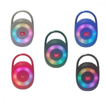 Imagem de Caixa de Som Bluetooth Portátil À Prova D'agua Alça Clip Mosqueteiro 5