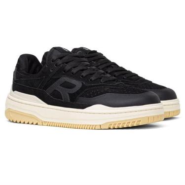 Imagem de Tênis Masculino Reserva Go RBroox Sneaker Casual Couro Original, Preto
