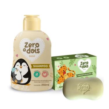 Imagem de Kit Shampoo + Sabonete Baby Hipoalergênico Zero a Dois 250ml